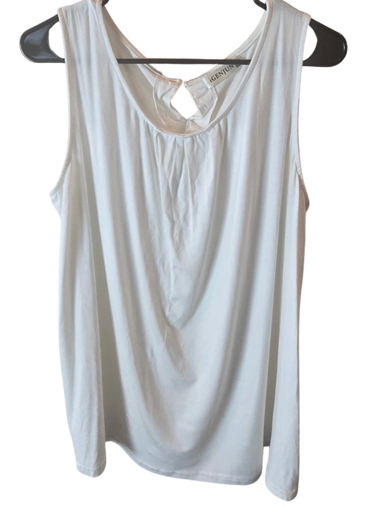 White Knit Shell